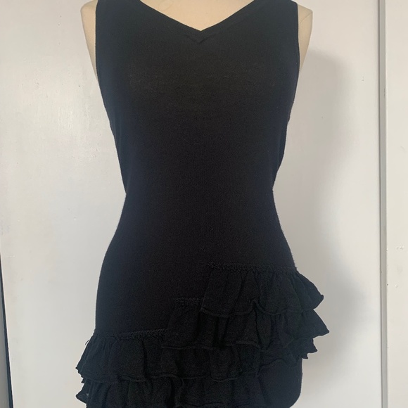 Betsey Johnson Ruffle Sweater Dress! - Picture 3 of 8